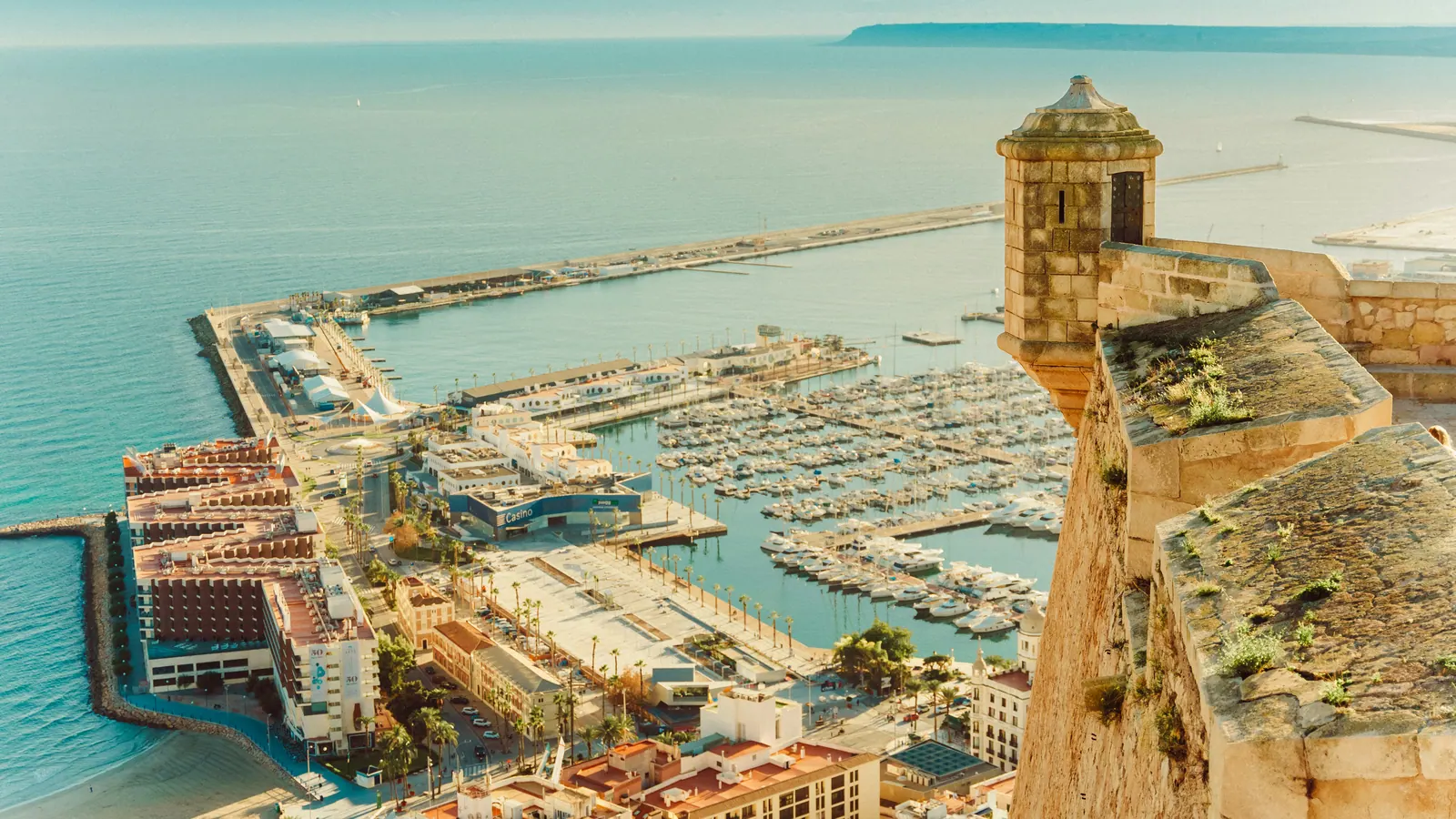 Udsigt over Alicante