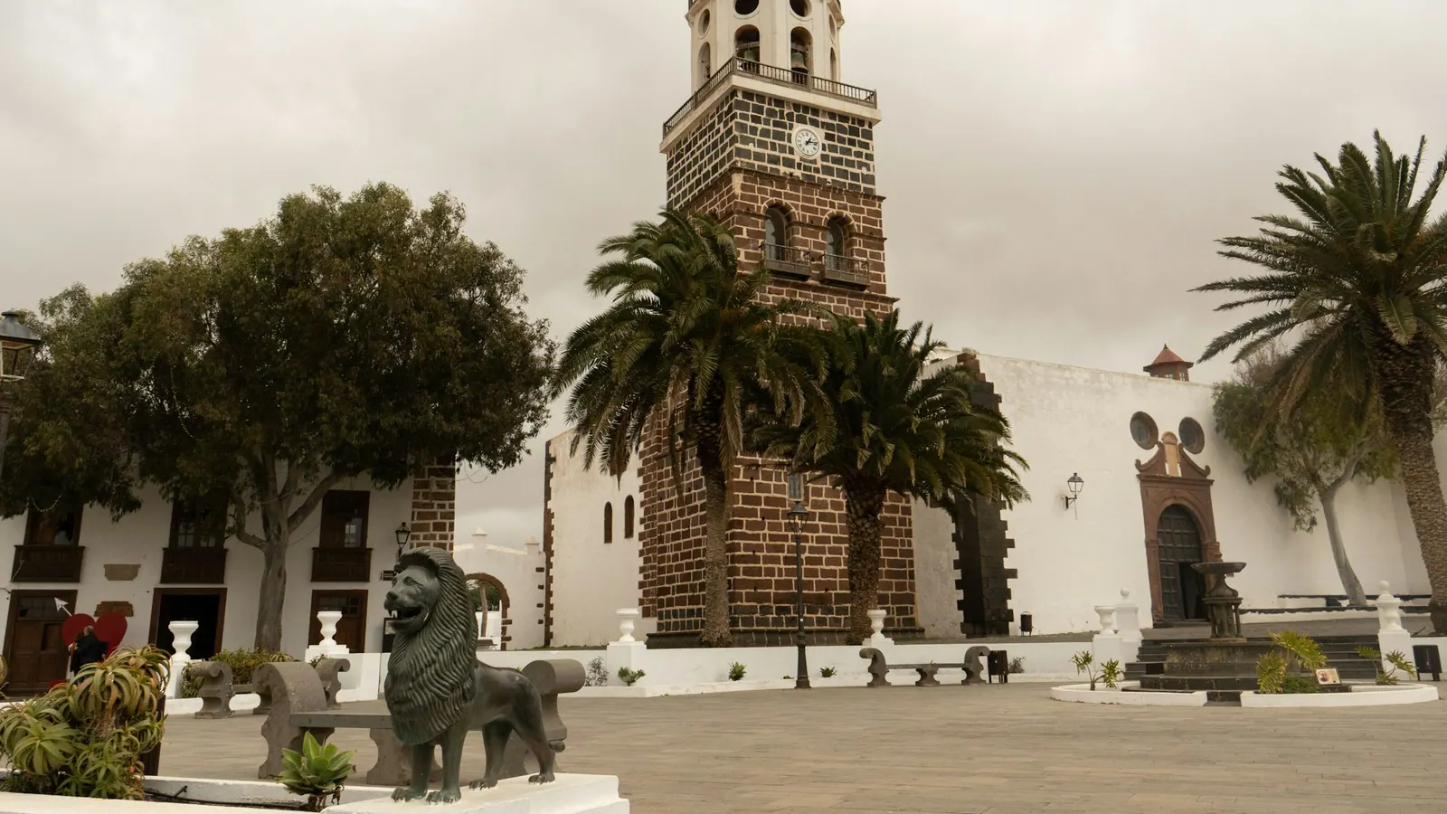 Gamle bydel og gader i Lanzarote
