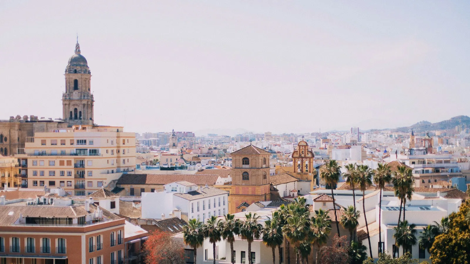 Gamle bydel og gader i Málaga