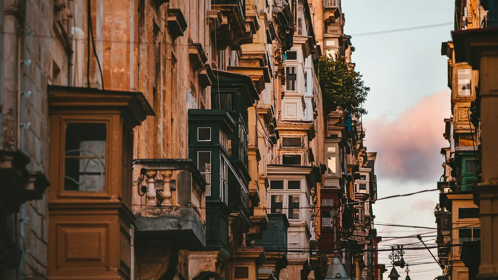 Gamle bydel og gader i Malta